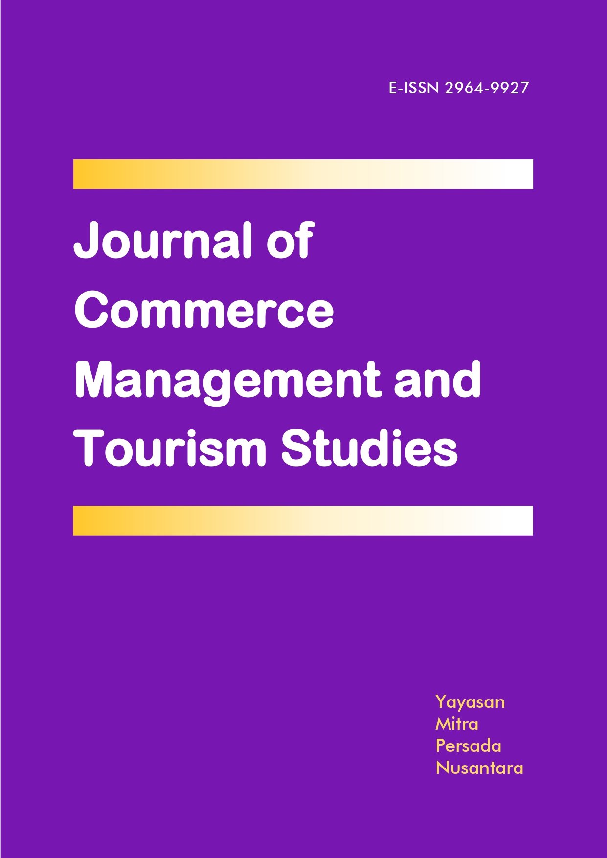 Journal of Commerce Management and Tourism Studies, Mitra Persada Nusantara